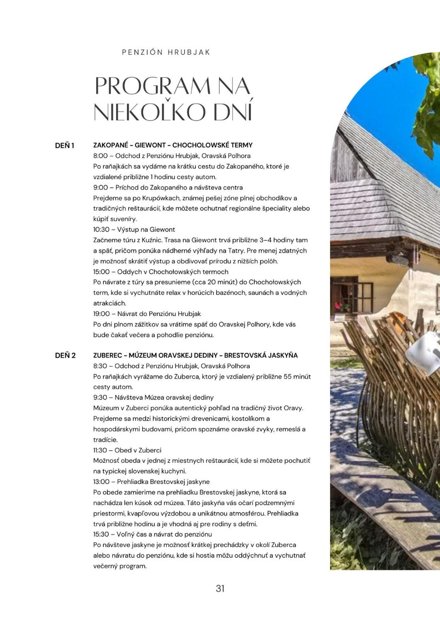 Penzión Hrubjak Oravská Polhora Exterior foto